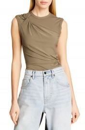 alexanderwang t Twisted Crepe Jersey Top   Nordstrom at Nordstrom