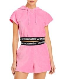 alexanderwangt Hoodie Crop Top Bloomingdales at Bloomingdales