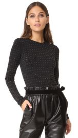 alice   olivia Britney Studded Bodysuit at Shopbop