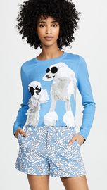 alice   olivia Connie Intarsia Pullover at Shopbop