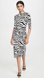 alice   olivia Delora Fitted Mock Neck Dress at Shopbop