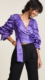 alice   olivia Dominica Reversible Blouse at Shopbop