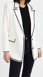 alice   olivia Elna Long Blazer at Shopbop