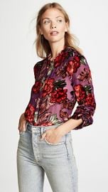 alice   olivia Eloise Blouse at Shopbop