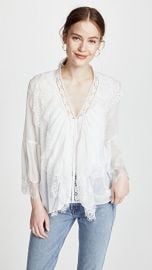 alice   olivia Jaden Blouse at Shopbop