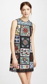 alice   olivia Marcelina Embroidered Dress at Shopbop