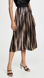 alice   olivia Mikaela Midlength Pleated Skirt at Shopbop