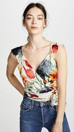 alice   olivia Nicole Crop Top at Shopbop