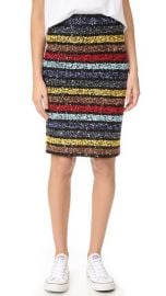 alice   olivia Ramos Embellished Fitted Sequin Skirt at Shopbop