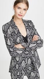 alice   olivia Richie Shawl Collar Boxy Blazer at Shopbop