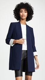 alice   olivia Simpson Roll Cuff Collarless Blazer at Shopbop