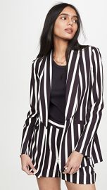 alice   olivia Skye Strong Shoulder Boxy Boyfriend Blazer at Shopbop