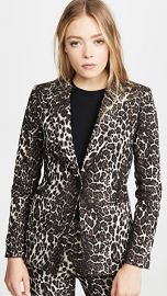 alice   olivia Toby Fitted Angled Front Blazer at Shopbop