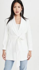 alice   olivia Wheaton Shawl Collar Wrap Blazer at Shopbop