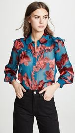 alice   olivia Ziggy Blouse at Shopbop