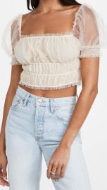 alice  olivia Ashlyn Cropped Top at Shopbop