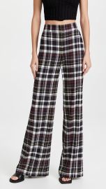 alice  olivia Dylan High Waist Wide Leg Pants at Shopbop