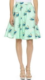 alice and olivia Earla High Waisted Skirt at Shopbop