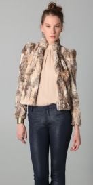 alice and olivia Faux Fur Jacket at Shopbop