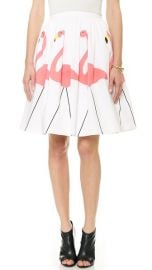 alice and olivia Hale Flamingo Puff Skirt at Shopbop