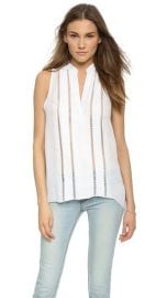 alice and olivia Helen Silk Top at Shopbop