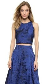 alice and olivia Kesten Cropped Tank at Shopbop