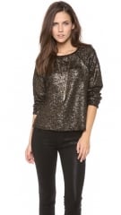 alice and olivia Mayer Boxy Raglan Top at Shopbop