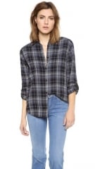 alice and olivia Piper Button Down Shirt at Shopbop