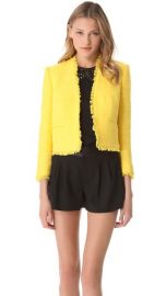 alice and olivia Princeton Box Jacket at Shopbop