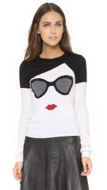 alice and olivia Stace Face Sweater at Shopbop