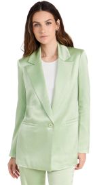 alice olivia Denny Notch Collar Boyfriend Blazer at Shopbop