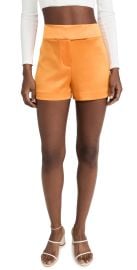 alice olivia Mara Crossover Shorts at Shopbop