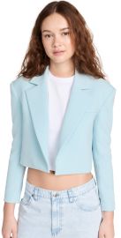 alice olivia Oversized Crop Blazer at Shopbop