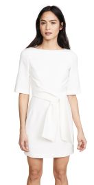 alice olivia Virgil Boat Neck Wrap Dress at Shopbop