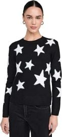 alice olivia Womenx27s Andora Fuzzy Star Pullover at Womens Clothing store at Amazon