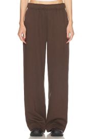 alo Accolade Straight Leg Sweatpant in Espresso FWRD at FWRD