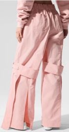 alo yoga HIGH-WAIST VOYAGER TROUSER in Pink NWTS eBay at eBay