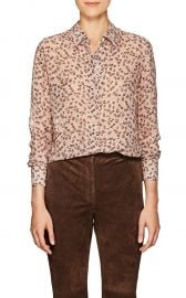 altuzarra Chika Floral Silk-Blend Chiffon Blouse at Saks Fifth Avenue