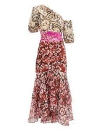 amur JAYLAH MIXED ANIMAL PRINT DRESS at Intermix