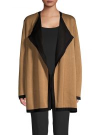 ann klein OPEN FRONT CARDIGAN at Lord & Taylor