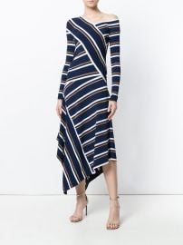 asymmetric handkerchief hem dress at Farfetch