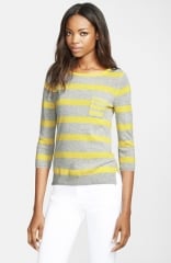 autumn cashmere Stripe Cashmere Sweater at Nordstrom