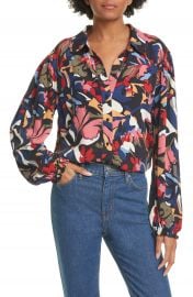 ba amp sh Celline Printed Shirt   Nordstrom at Nordstrom