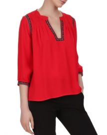 ba amp sh Cime Embroidered Top Women - Bloomingdale s at Bloomingdales