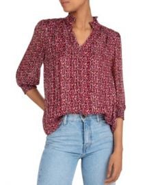 ba amp sh Dame Ruffle-Collar Top Women - Bloomingdale s at Bloomingdales