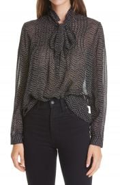 ba amp sh Liberty Bow Neck Blouse   Nordstrom at Nordstrom