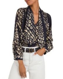 ba amp sh Otello Tie-Neck Top   Women - Bloomingdale s at Bloomingdales