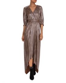 ba amp sh Pacey Metallic High Low Dress Women - Bloomingdale s at Bloomingdales