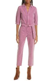 ba sh Frida Cotton and Linen Jumpsuit at Nordstrom