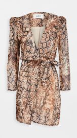 ba sh Roxy Snake Print Dress at Shopbop